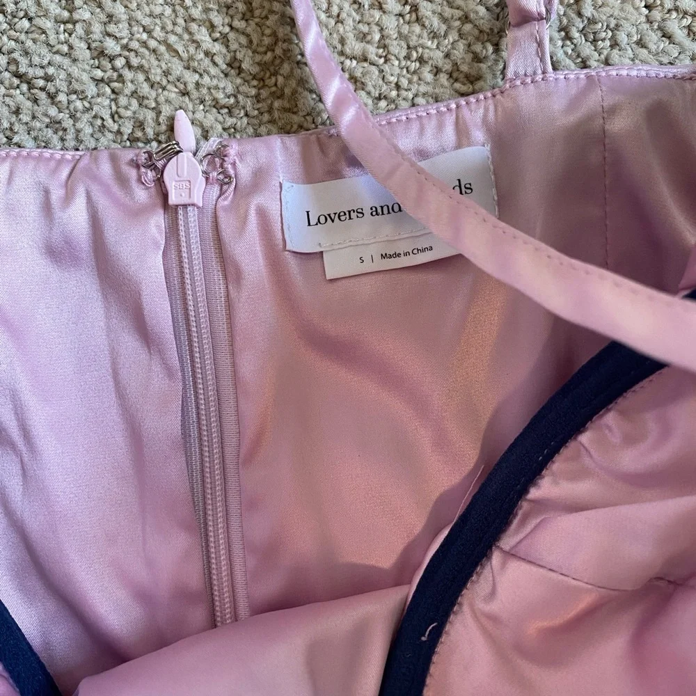Lovers and Friends Revolve Ramona bustier dress light pink small - Picture 4 of 8